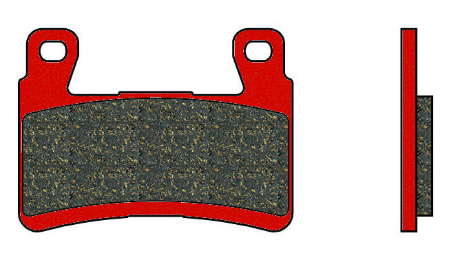 Plaquette de frein Avant Brembo 07KA29SA - Métal Fritté Route