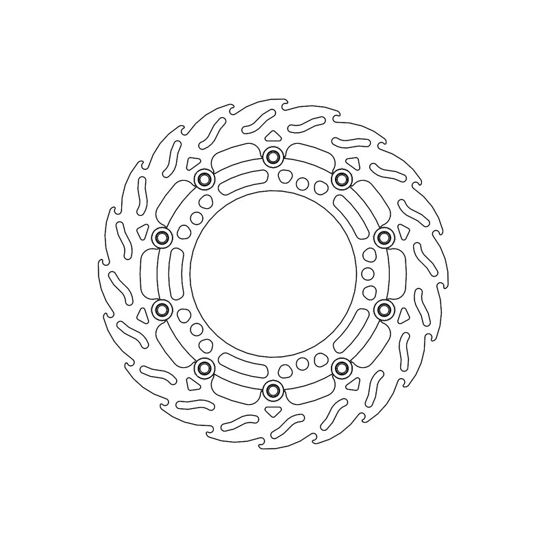 Disque de frein Avant Gauche Moto-Master Flame pour Z 900 RS (18-24) - 112279