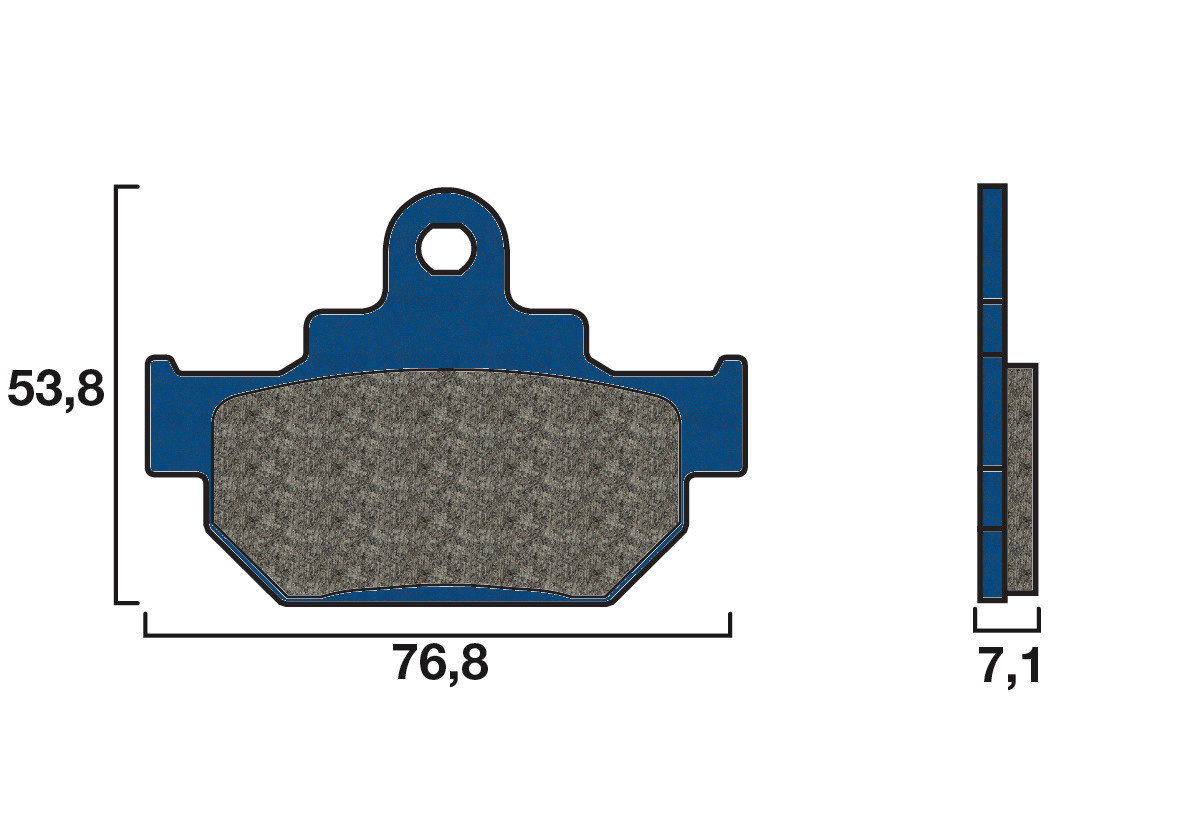 Plaquette de frein Avant Brembo 07SU09 04 