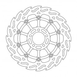 Disque de frein Avant Gauche Moto-Master Flame pour Zephyr 1100 (92-98) - 113013