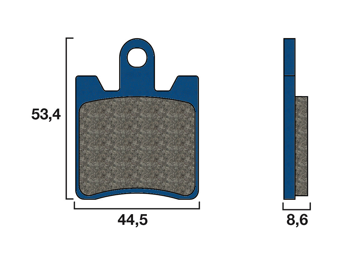 Plaquette de frein Avant Brembo 07YA09 CC