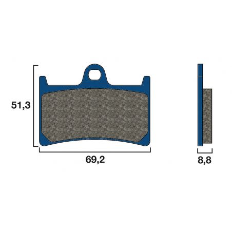 Plaquettes De Frein Avant BREMBO P59054 – Compatibles Opel Insignia 2.0 CDTI (2008-) – Norme ECE R90, Avec Indicateur D’usure