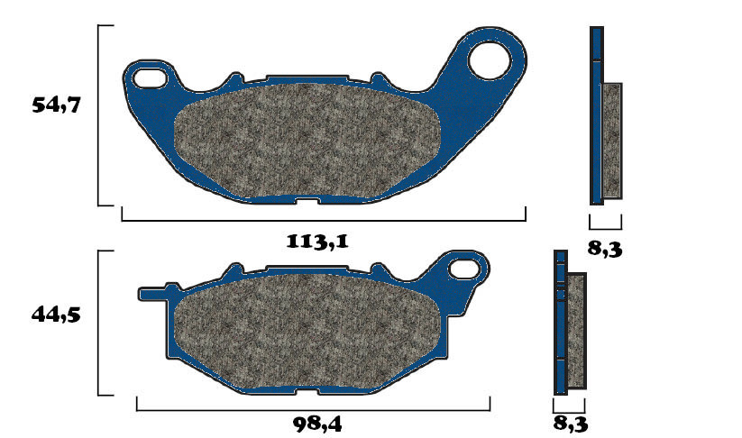 Plaquette de frein Avant Brembo 07YA52CC