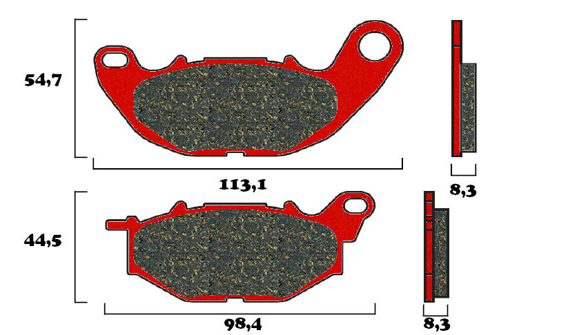 Plaquette de frein Avant Brembo 07YA52SA - Syntérisé Route