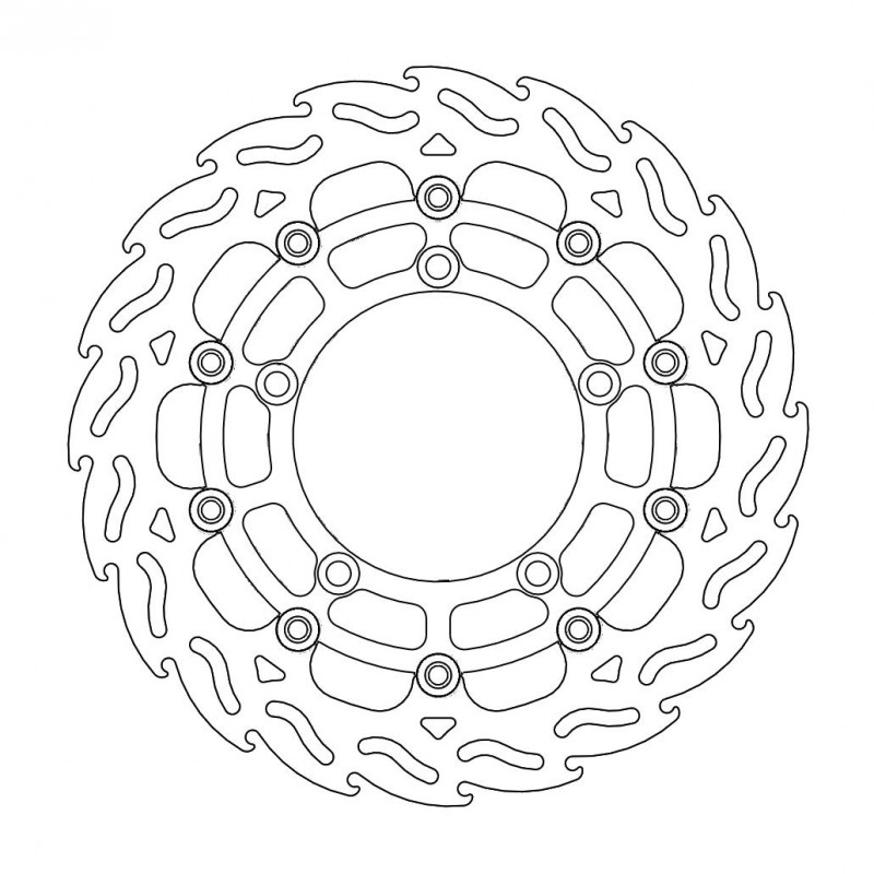 Disque de frein Avant Droit Moto-Master Flame pour GSX-S 750 (15-22) - 112060 Disque de frein Avant Droit Moto-Master Flame pour GSX-S 750 (15-22) - 112060