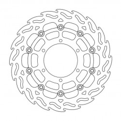 Disque de frein Avant Droit Moto-Master Flame pour GSX-R 1000 (15-16) - 112069