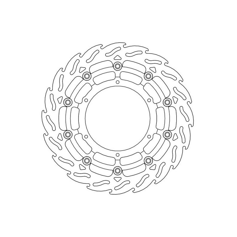 Disque de frein Avant Gauche Moto-Master Flame pour GSX-S 1000 (15-22) - 112248 Disque de frein Avant Gauche Moto-Master Flame pour GSX-S 1000 (15-22) - 112248