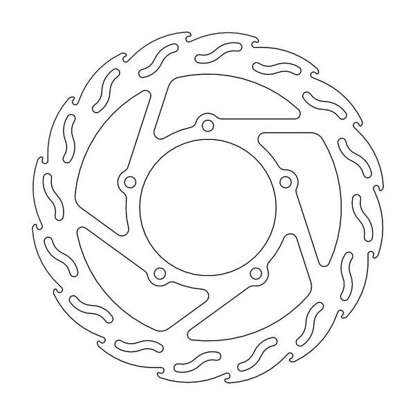 Disque de frein Avant Moto-Master Flame pour Bonneville 865 (07-16) - 110698