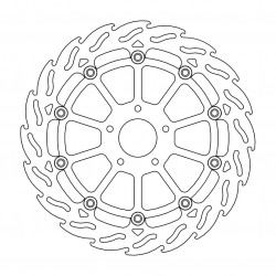 Disque de frein Avant Gauche Moto-Master Flame pour Tiger 1200 (12-21) - 112164