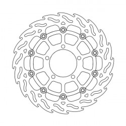 Disque de frein Avant Droit Moto-Master Flame pour Tiger 1200 (12-21) - 112165