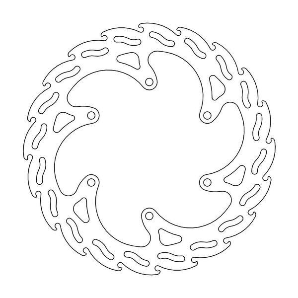 Disque de frein Avant Moto-Master Flame pour TDR 125 (93-04) - 110281