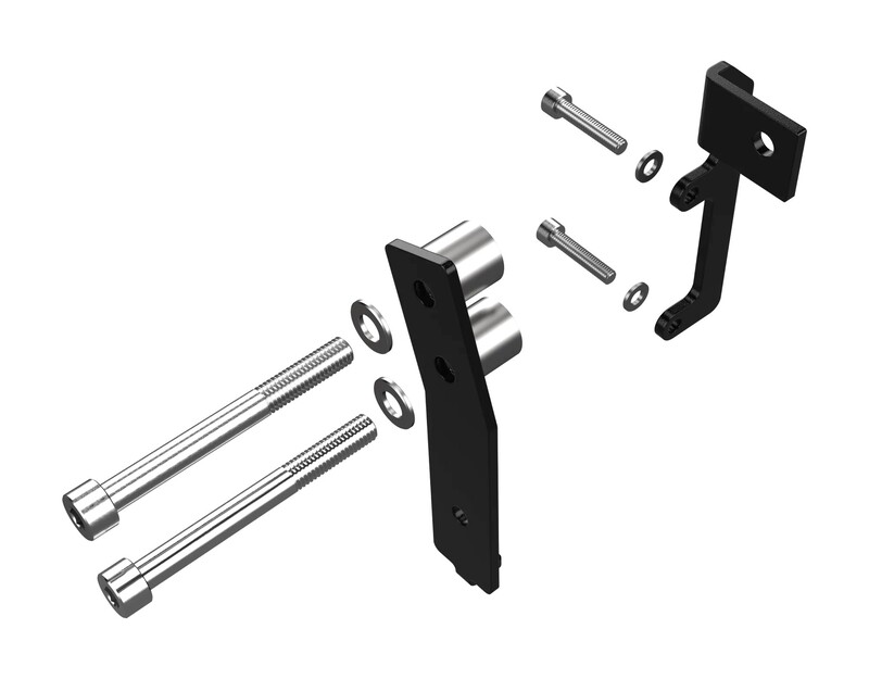 Support de Klaxon DENALI SoundBomb pour BMW R 1200 GS - R 1250 GS - Adventure (16-24)