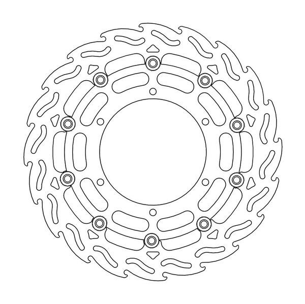 Disque de frein Avant Droit Moto-Master Flame pour FJR 1300 (03-20) - 112064