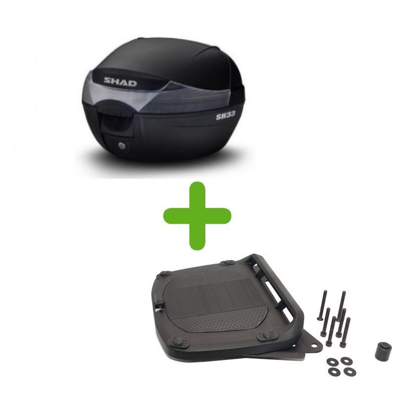 Pack Shad Top Case + Support pour Voge 650 DS / DSX (21-22) Pack Shad Top Case + Support pour Voge 650 DS / DSX (21-22)