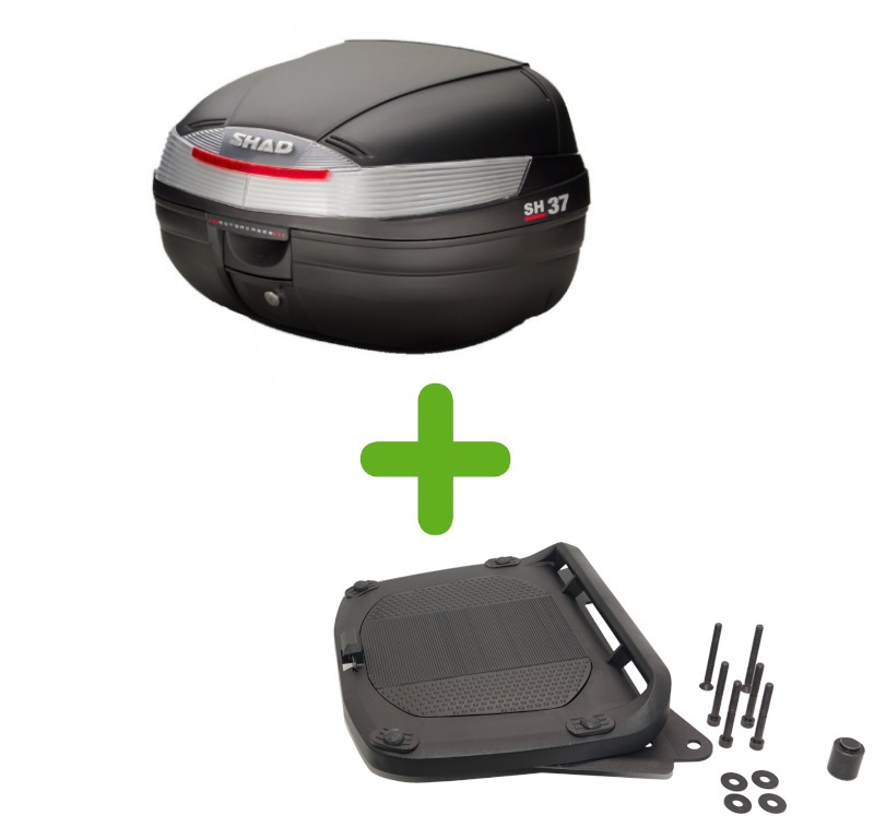 Pack Shad Top Case + Support pour Voge 650 DS / DSX (21-22)