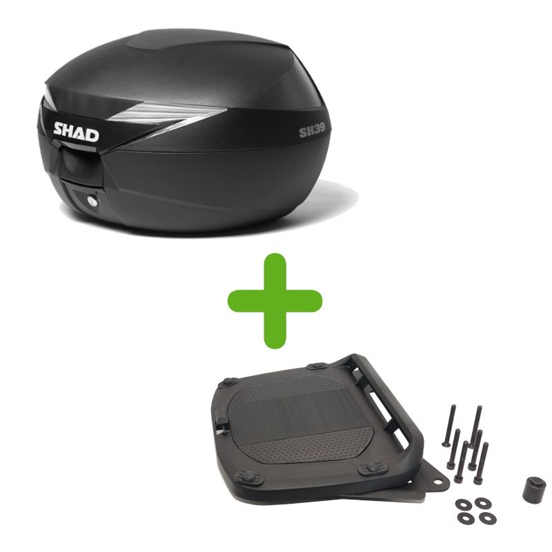 Pack Shad Top Case + Support pour Voge 650 DS / DSX (21-22) Pack Shad Top Case + Support pour Voge 650 DS / DSX (21-22)