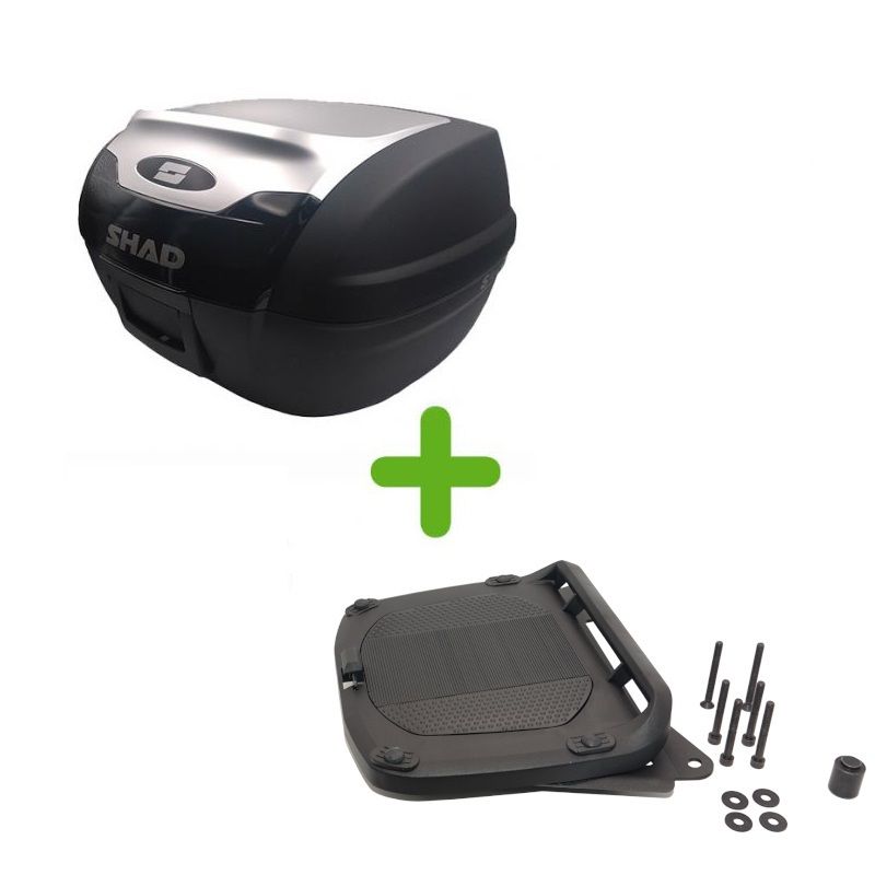 Pack Shad Top Case + Support pour Voge 650 DS / DSX (21-22) Pack Shad Top Case + Support pour Voge 650 DS / DSX (21-22)