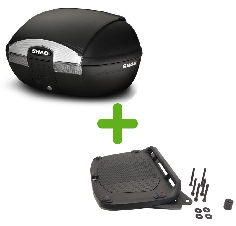 Pack Shad Top Case + Support pour Voge 650 DS / DSX (21-22)