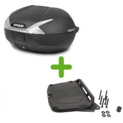 Pack Shad Top Case + Support pour Voge 650 DS / DSX (21-22)