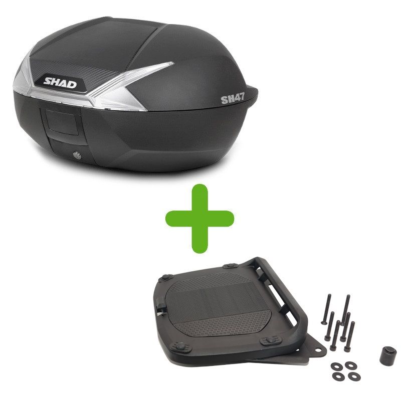 Pack Shad Top Case + Support pour Voge 650 DS / DSX (21-22) Pack Shad Top Case + Support pour Voge 650 DS / DSX (21-22)