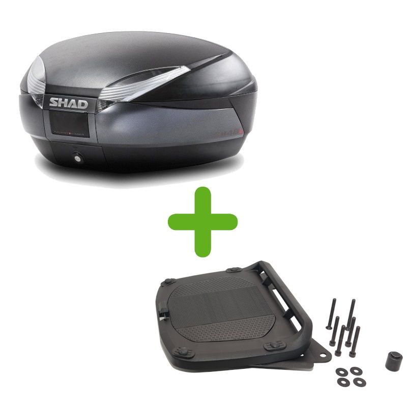 Pack Shad Top Case + Support pour Voge 650 DS / DSX (21-22) Pack Shad Top Case + Support pour Voge 650 DS / DSX (21-22)