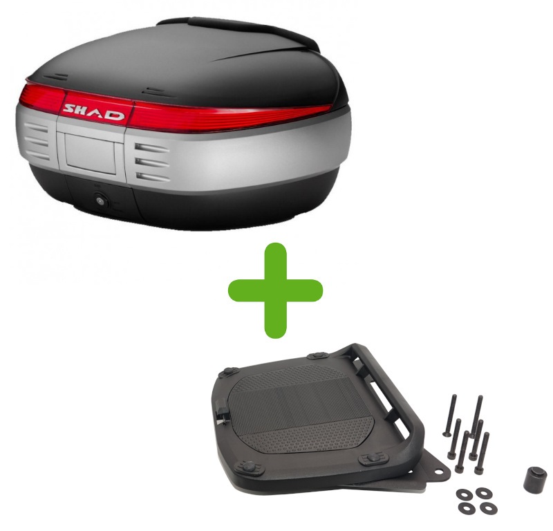 Pack Shad Top Case + Support pour Voge 650 DS / DSX (21-22)