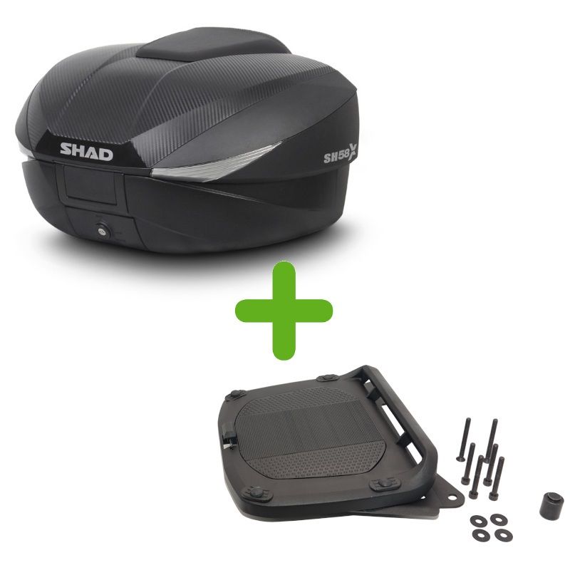 Pack Shad Top Case + Support pour Voge 650 DS / DSX (21-22) Pack Shad Top Case + Support pour Voge 650 DS / DSX (21-22)