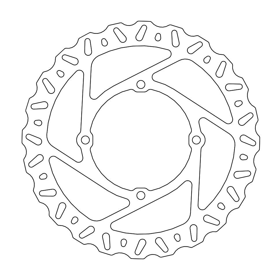 Disque de Frein Avant Moto-Master Nitro Series pour Kawasaki KX-F 250 (15-24) - 110638