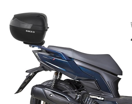 Pack Shad Top Case + Support pour Kymco Agility S 200 (22-23)