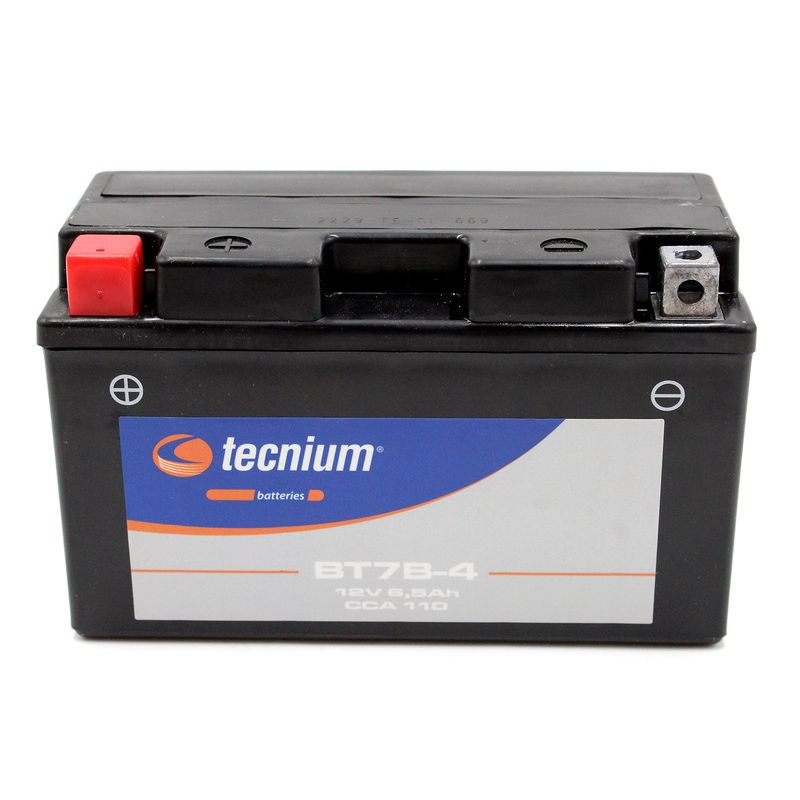 Batterie Moto Tecnium BT7B-4 (YT7B-4 / CT7B-4) Batterie Moto Tecnium BT7B-4 (YT7B-4 / CT7B-4)