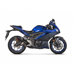 Silencieux Akrapovic Titane Homologué pour Yamaha YZF-R3 (22-24) S-Y3SO5-HAPC