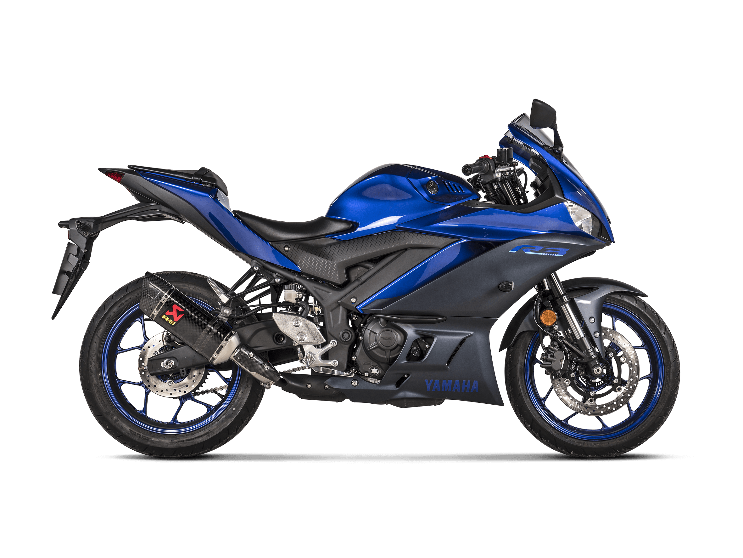 Silencieux Akrapovic Titane Homologué pour Yamaha YZF-R3 (22-24) S-Y3SO5-HAPC