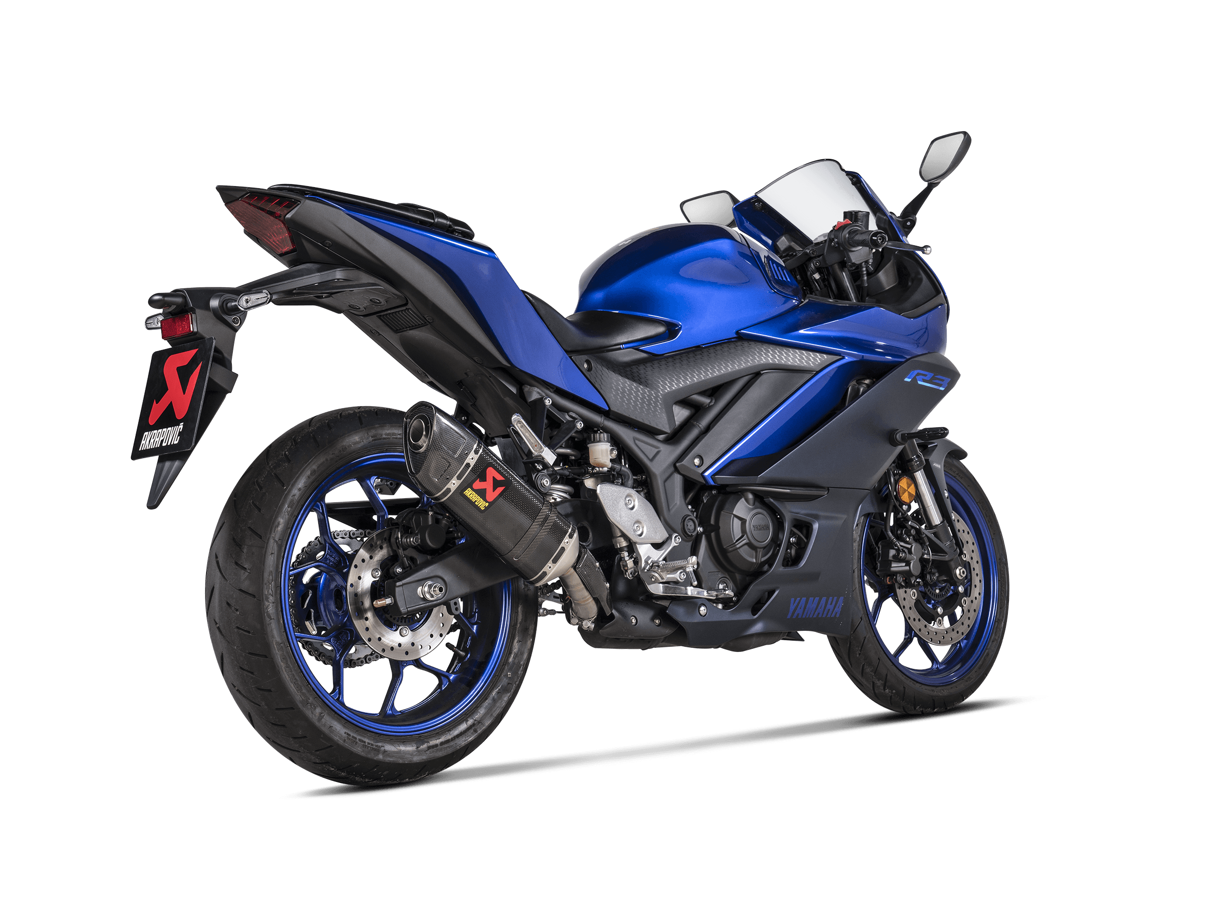 Silencieux Akrapovic Titane Homologué pour Yamaha YZF-R3 (22-24) S-Y3SO5-HAPC