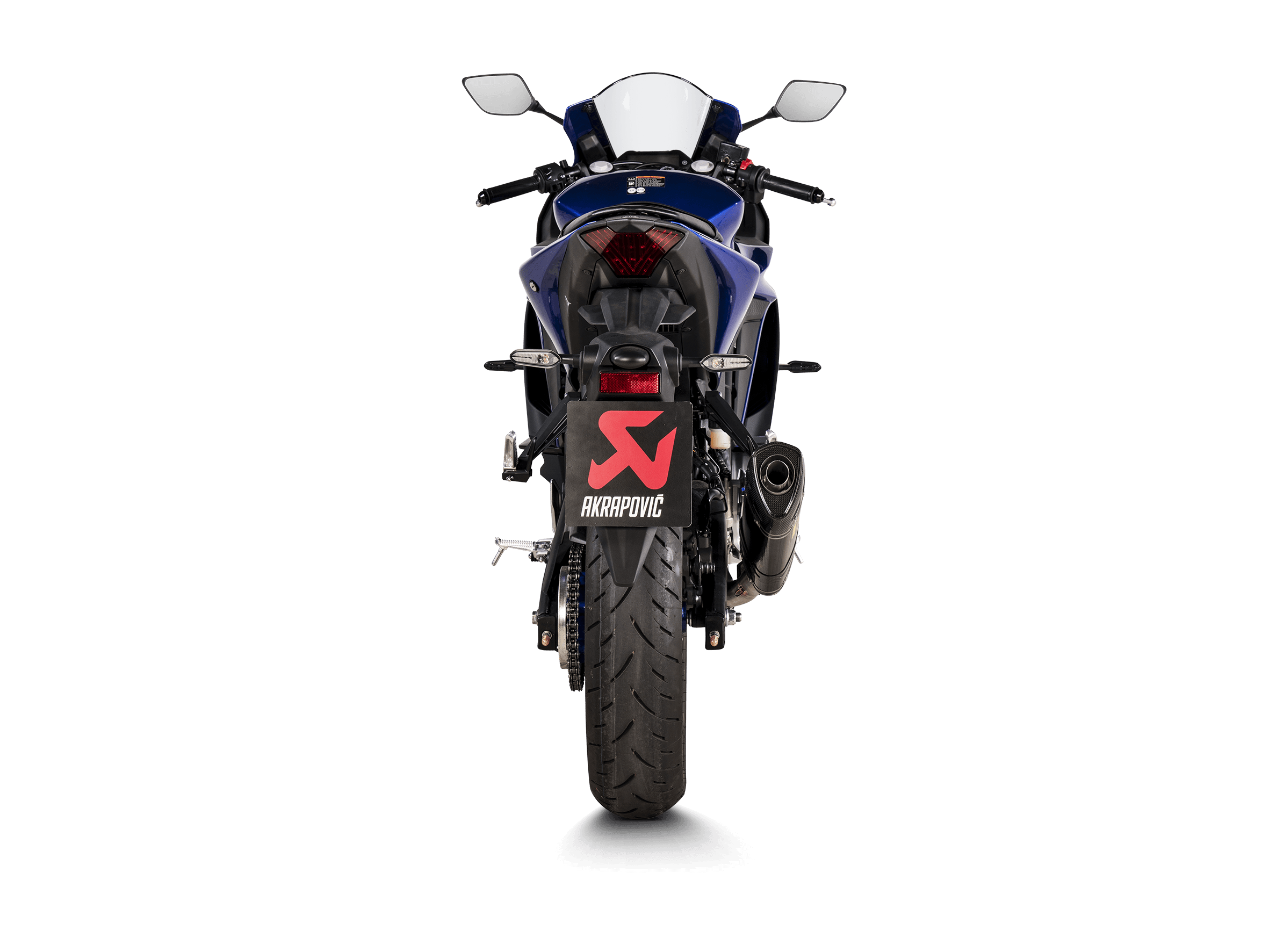 Silencieux Akrapovic Titane Homologué pour Yamaha YZF-R3 (22-24) S-Y3SO5-HAPC