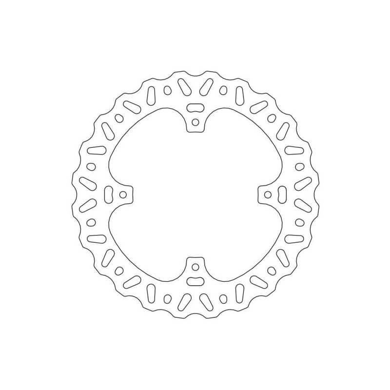 Disque de Frein Arrière Moto-Master Nitro Series pour Honda CRF 450 (02-22) - 110356