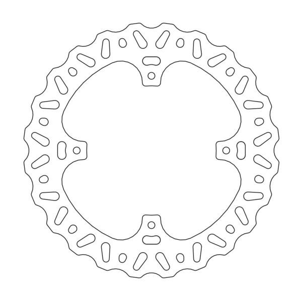 Disque de Frein Arrière Moto-Master Nitro Series pour Honda CRF 450 (02-22) - 110356