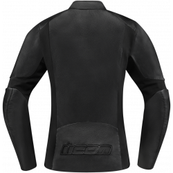 Blouson Cuir Moto Femme Icon OVERLORD