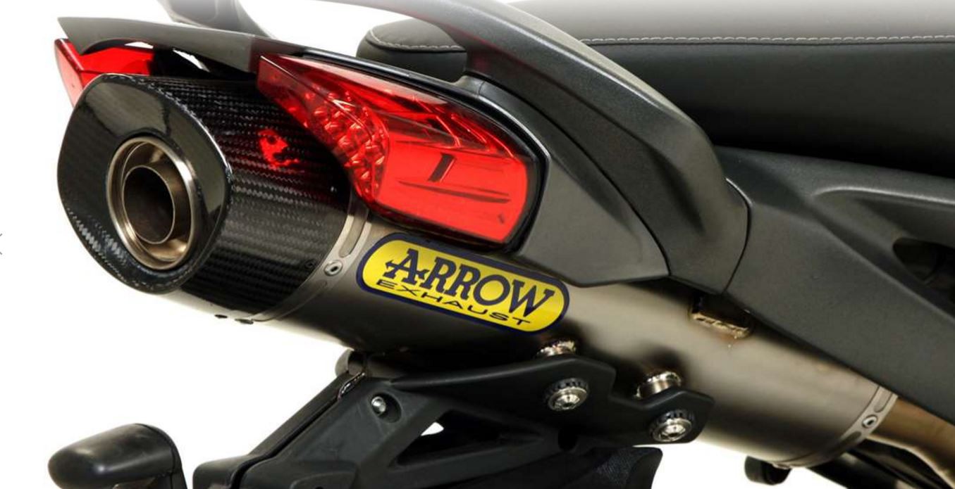 Silencieux ARROW Maxi Race-Tech pour Benelli TRE1130 K (06-16)