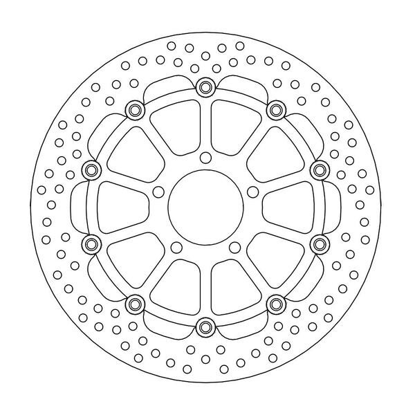 Disque de frein Avant Moto-Master Halo pour GSX-R 1300 Hayabusa (99-07) - 112129