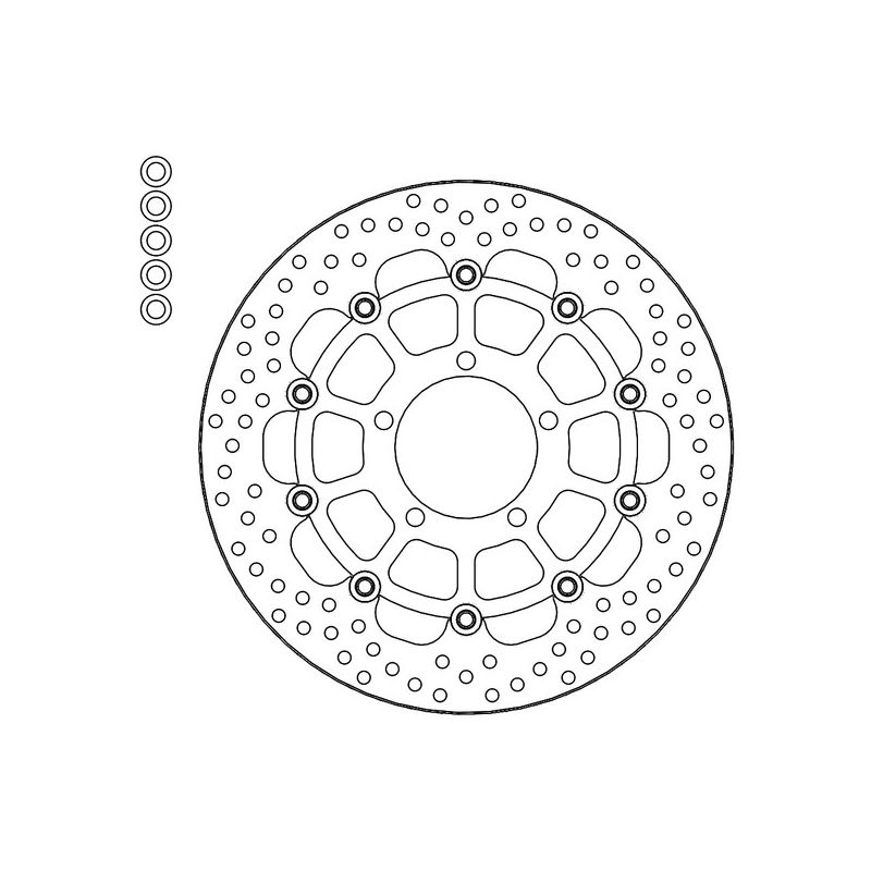 Disque de frein Avant Moto-Master Halo pour 900 Street Twin (16-20) - 112271