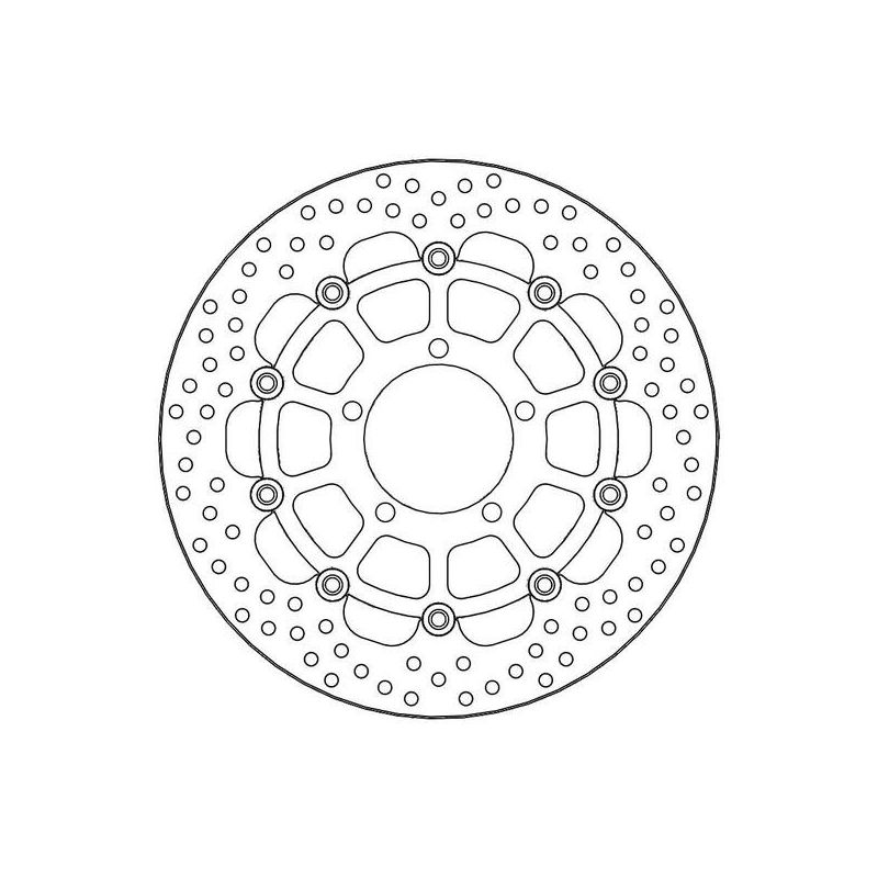 Disque de frein Avant Moto-Master Halo pour Street Triple 765 R (17-23) - 112174