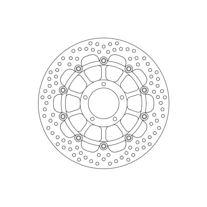 Disque de frein Avant Moto-Master Halo pour Hypermotard 796 (10-13) - 113136