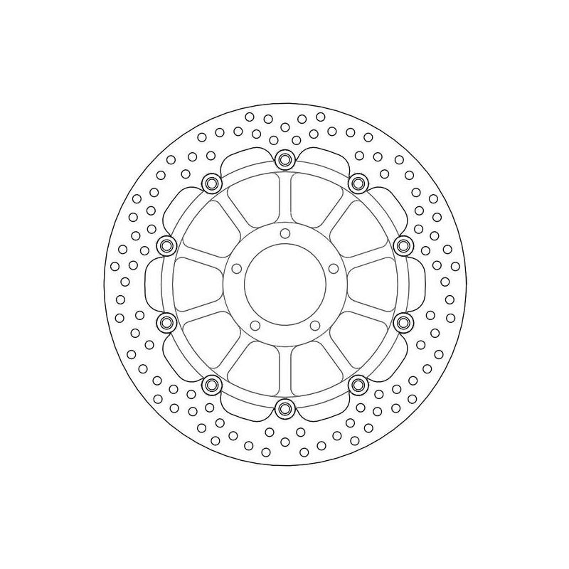 Disque de frein Avant Moto-Master Halo pour Ducati 848 Evo (11-13) - 113103