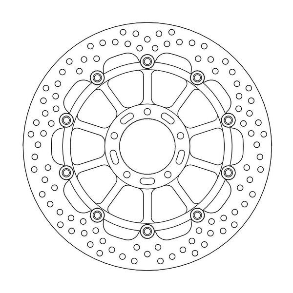 Disque de frein Avant Moto-Master Halo pour Supersport 939 (2020) - 113138