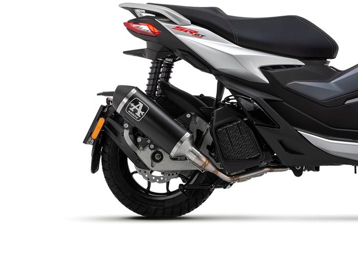 Ligne d'Échappement ARROW Urban pour Aprilia SR 200 GT (22-24)