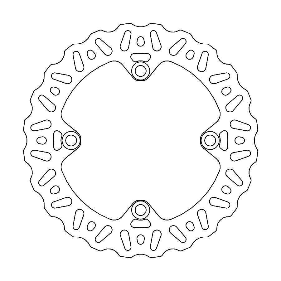 Disque de Frein Arrière Moto-Master Nitro Series pour Sherco SE-R 250 (14-23) - 110878