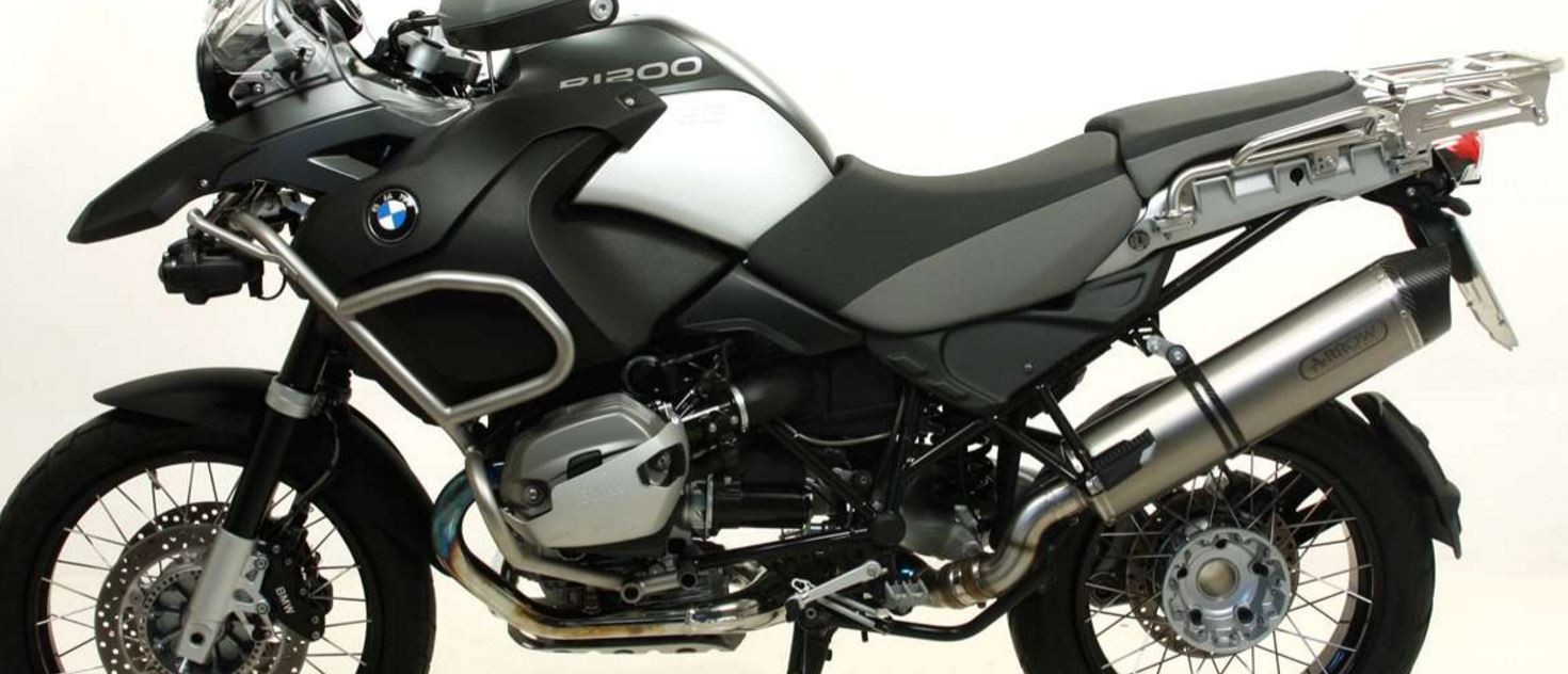 Silencieux ARROW Maxi Race-Tech pour R1200 GS et R1200GS Adventure (10-12)