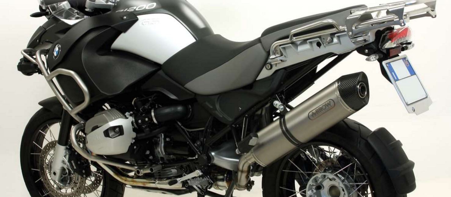 Silencieux ARROW Maxi Race-Tech pour R1200 GS et R1200GS Adventure (10-12)