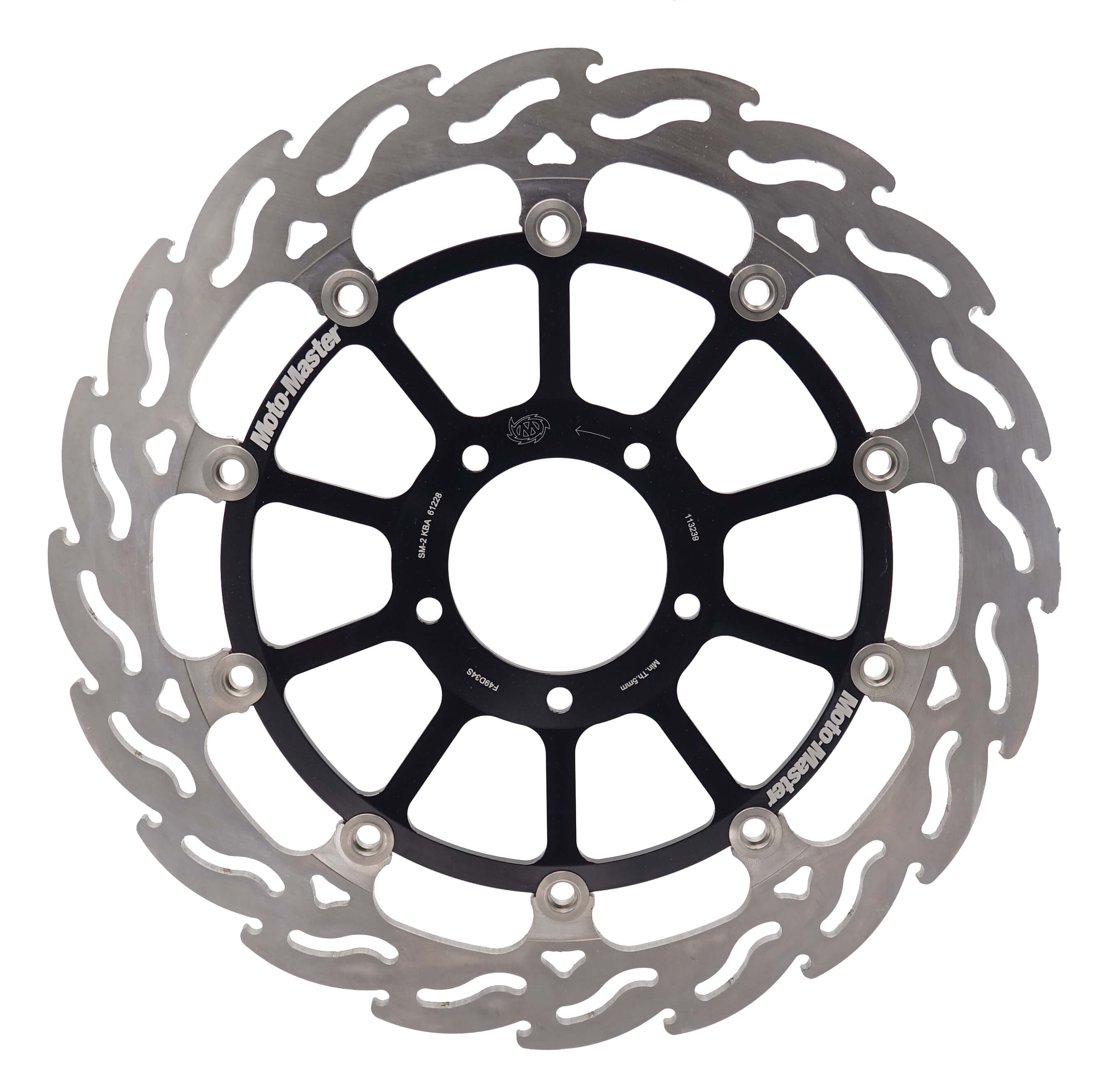 Disque de Frein Avant Gauche Moto-Master Flame Racing pour Street Triple 765 S, R et RS (17-24) - 112175