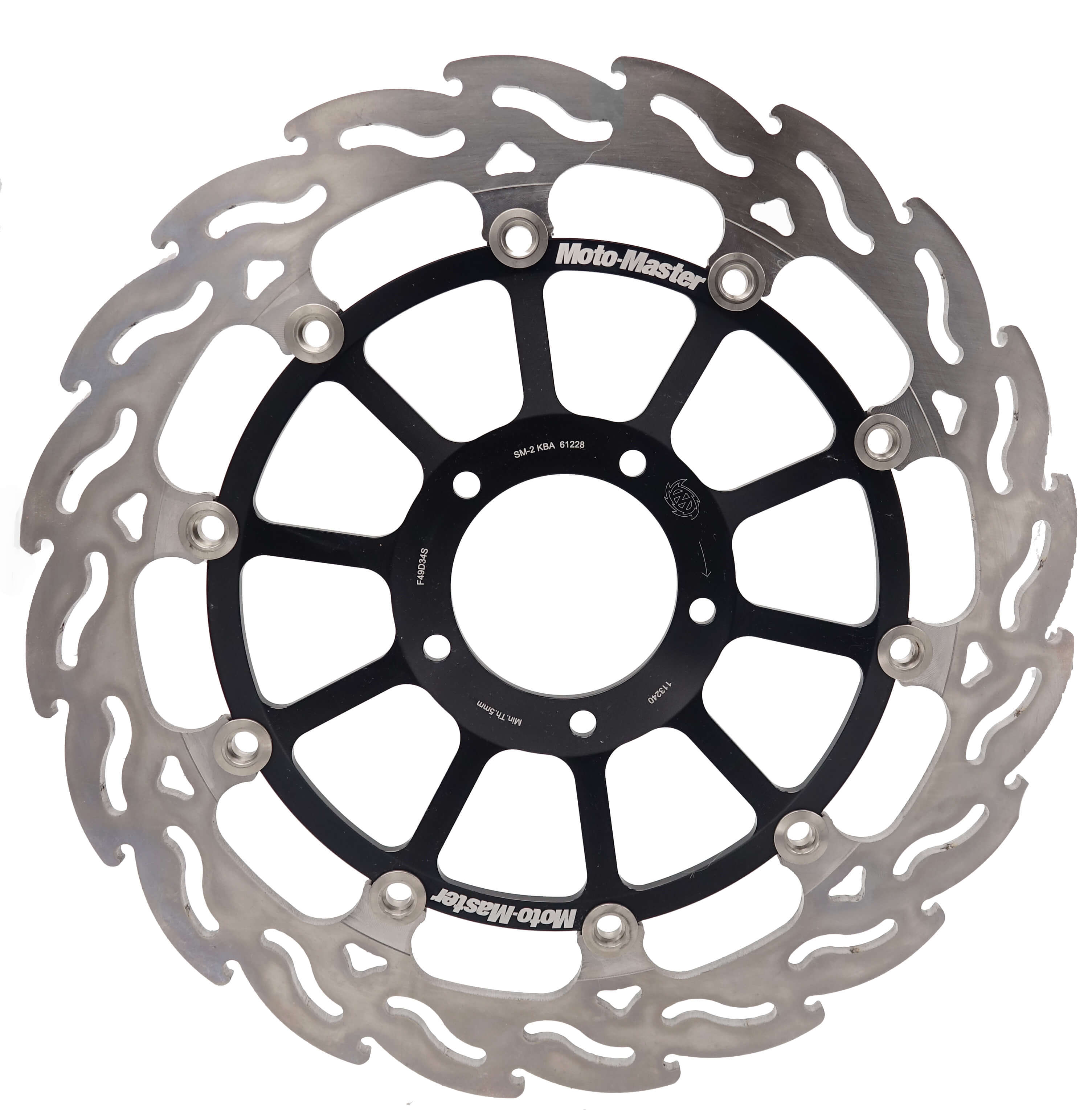 Disque de Frein Avant Droit Moto-Master Flame Racing pour ZX-10R Ninja 1000 (04-07) - 112091
